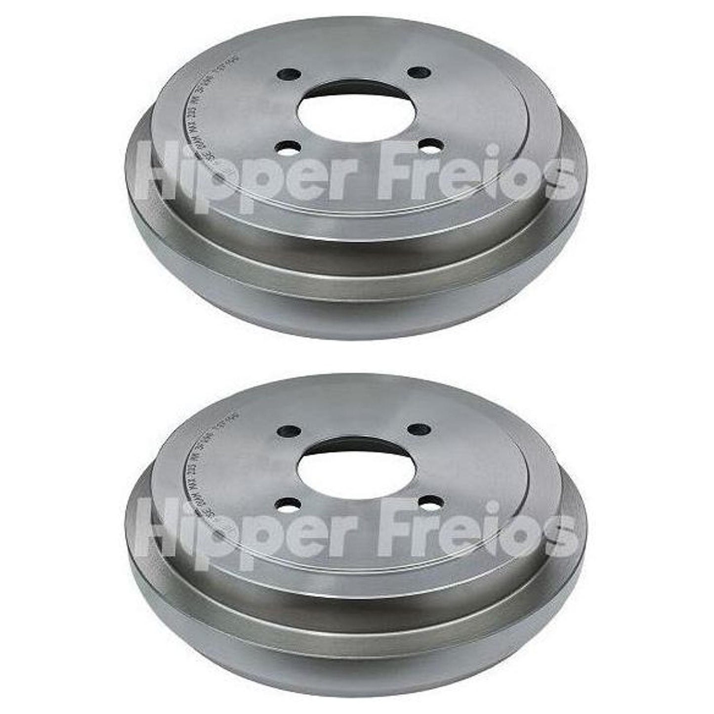 Par Tambor Freio Traseiro - Hipper Freios - HF 615E - (1)