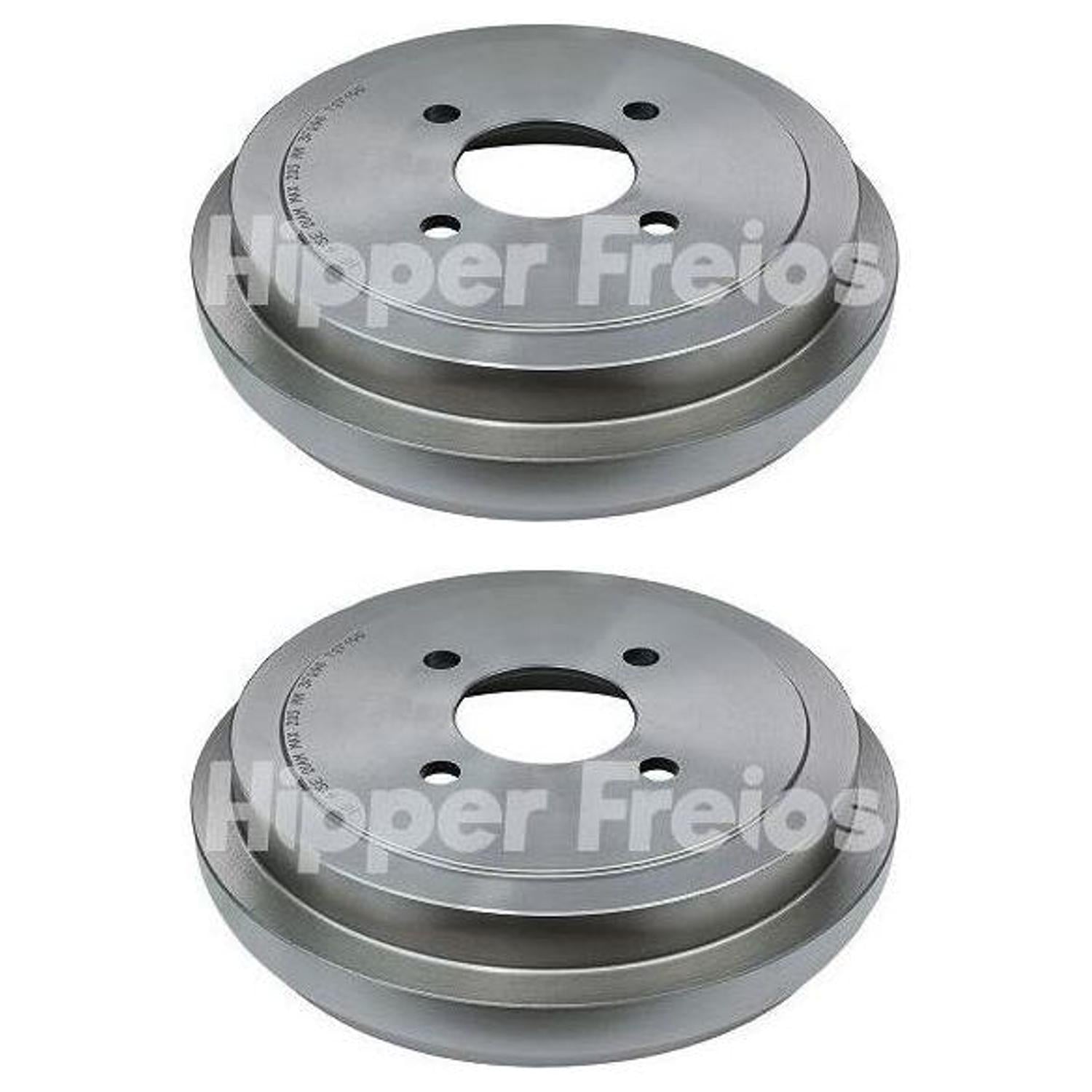 Par Tambor Freio Traseiro - Hipper Freios - HF 615E - (1)