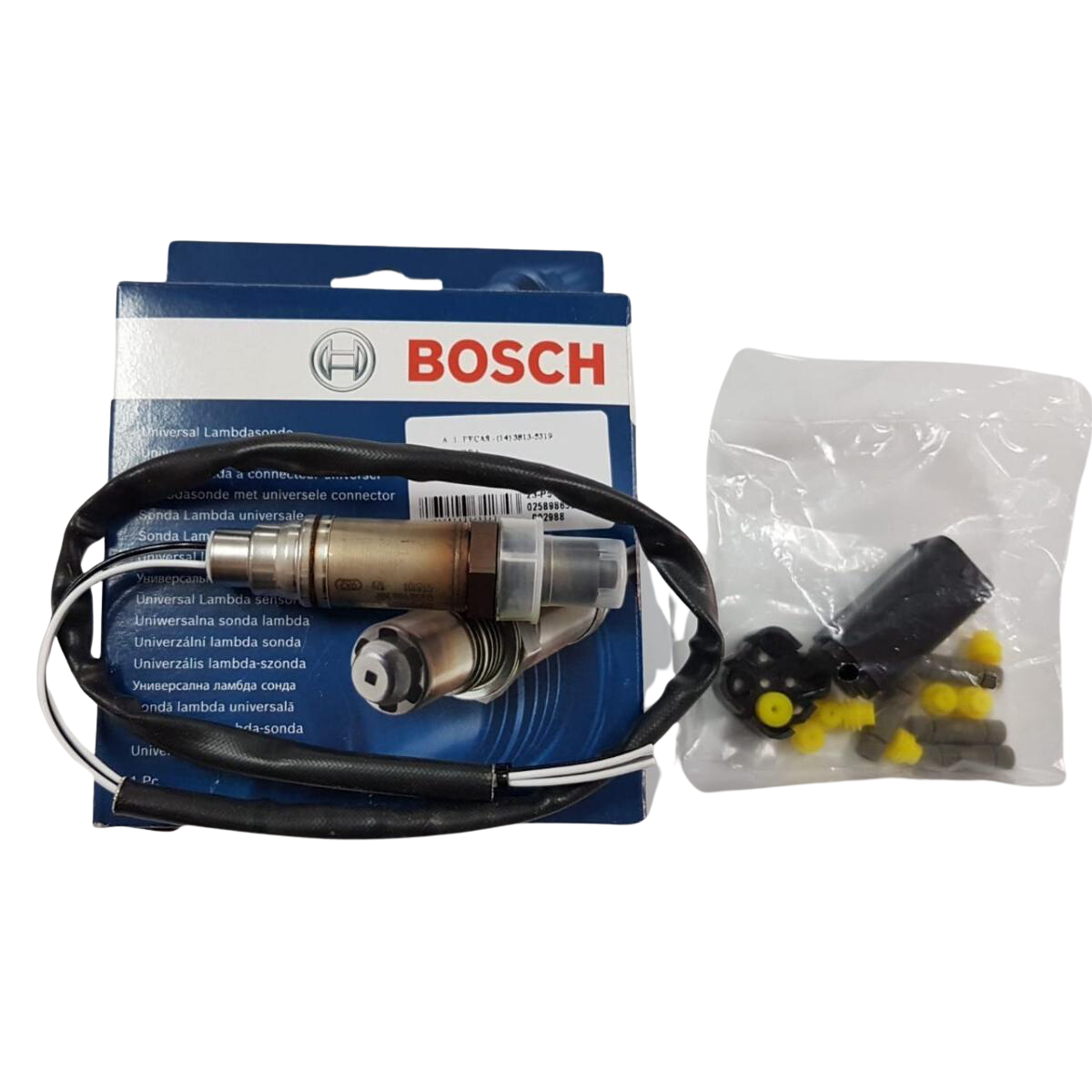 Sonda Lambda Com Aquecimento - Bosch - 0 258 986 507 - (1)
