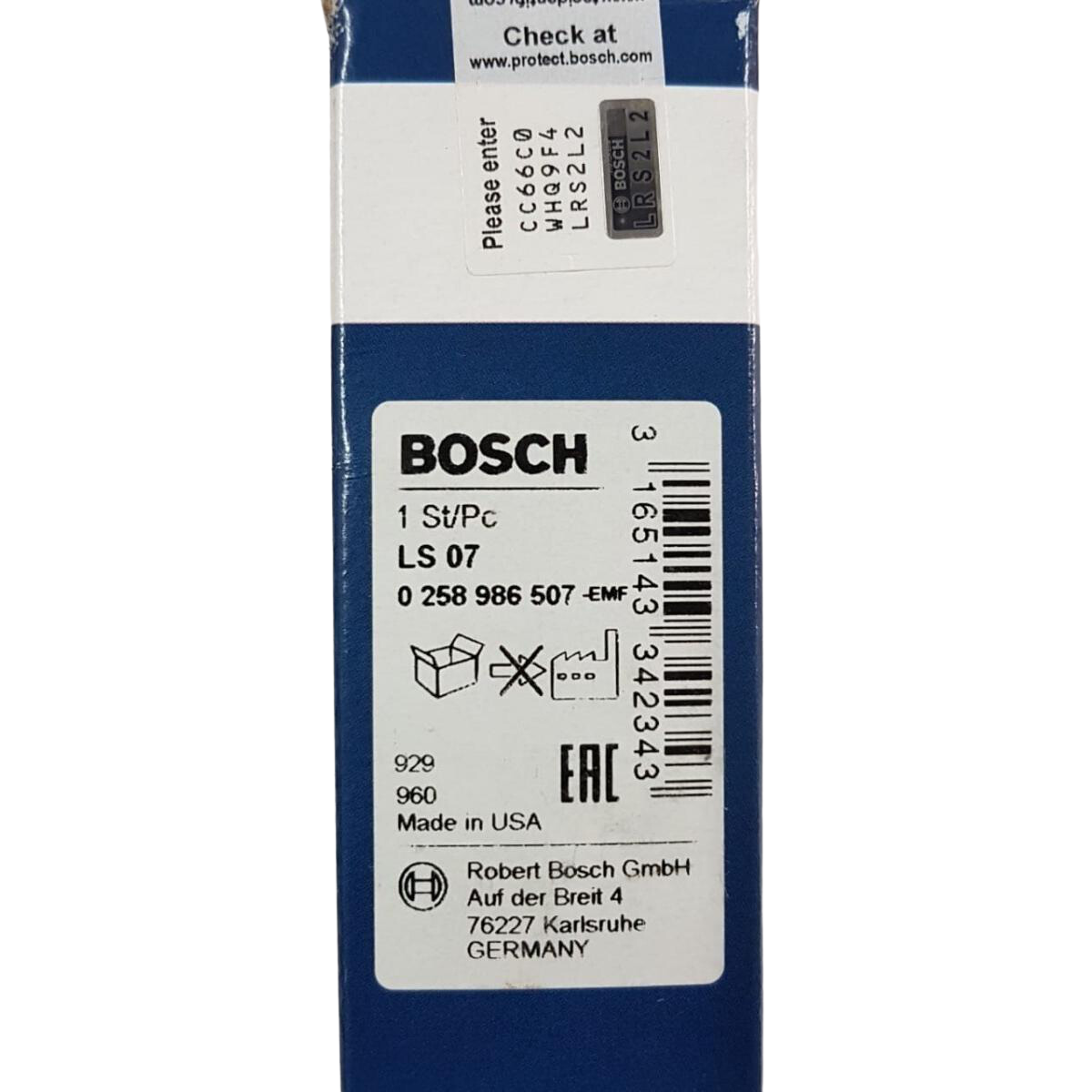 Sonda Lambda Com Aquecimento - Bosch - 0 258 986 507 - (4)