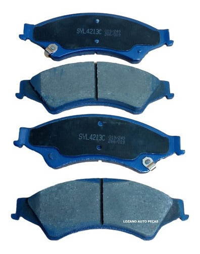 Pastilha de Freio Ceramica Dianteira - Syl - 4213C - (1)