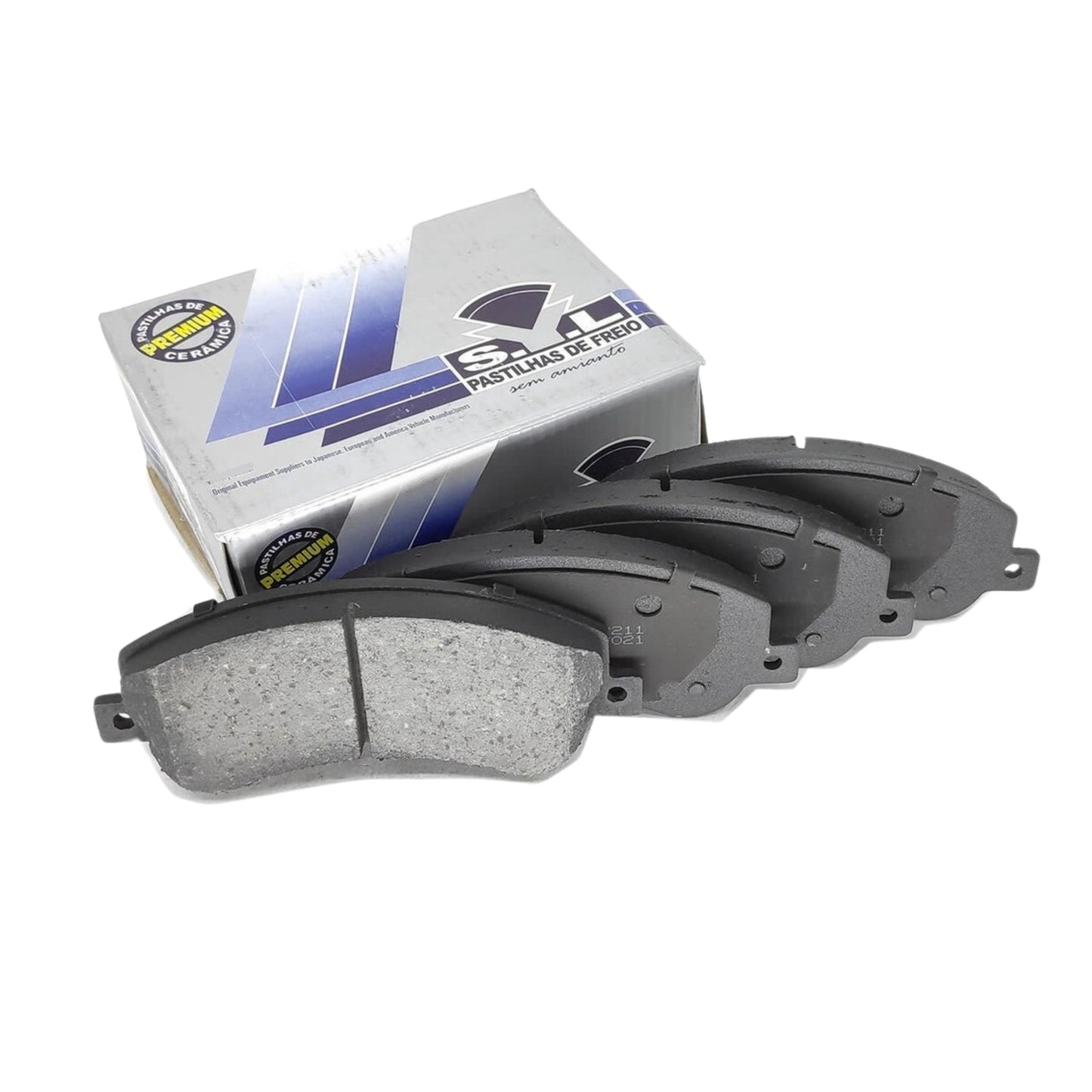 Pastilha de Freio Ceramica Dianteira - Syl - 2047C - (1)