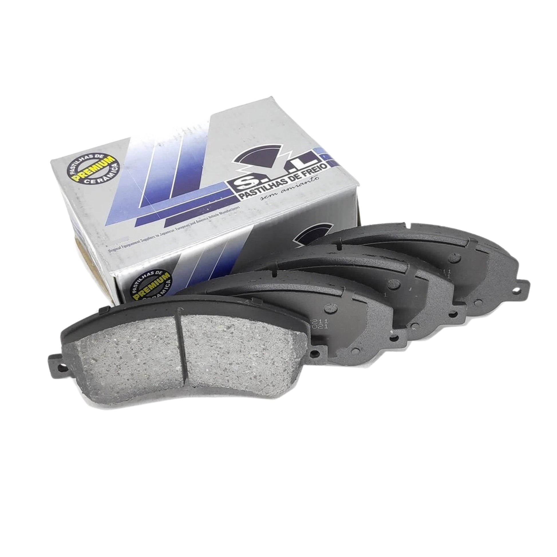 Pastilha de Freio Ceramica Dianteira - Syl - 2047C - (1)