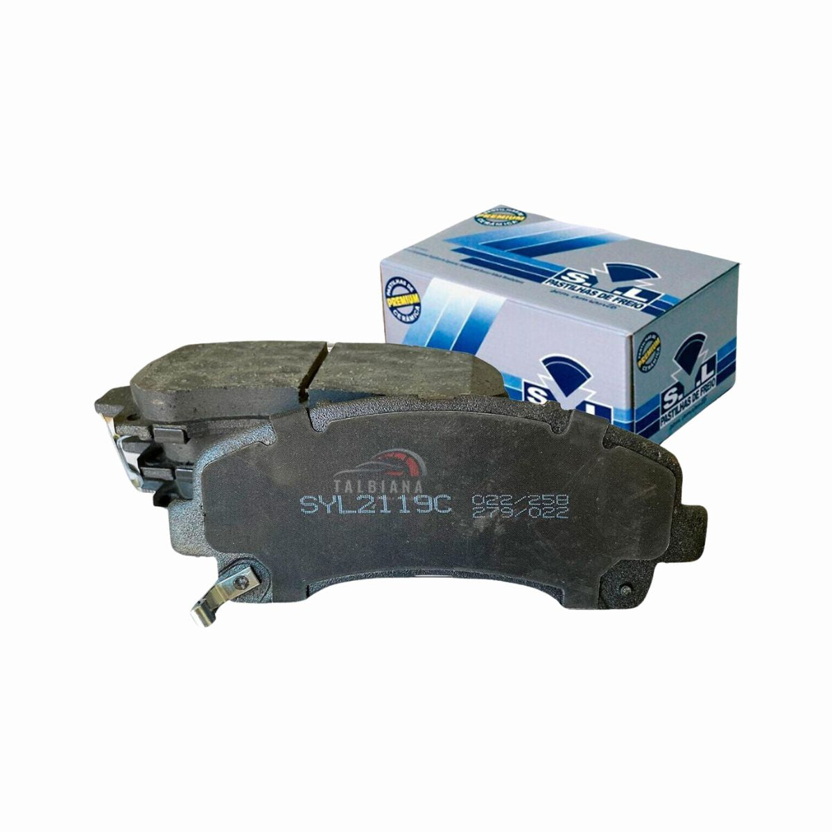 Pastilha de Freio Ceramica Dianteira - Syl - 2119C - (1)