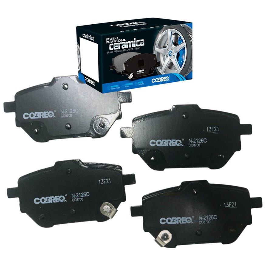 Pastilha de Freio Traseira - Cobreq - N-2126C - (1)