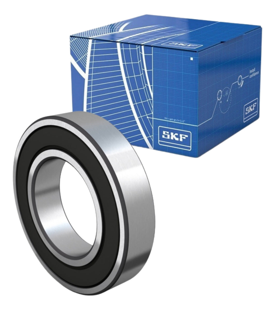 Rolamento - SKF - 6000-2RSH/C3 - (1)