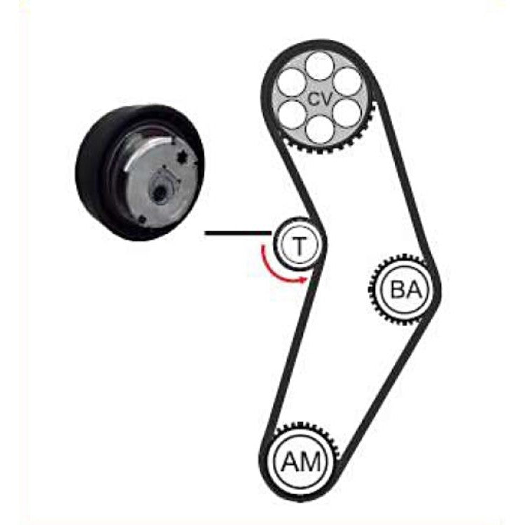 Kit Correia E Tensor - Magneti Marelli - KDMM9625 - (2)