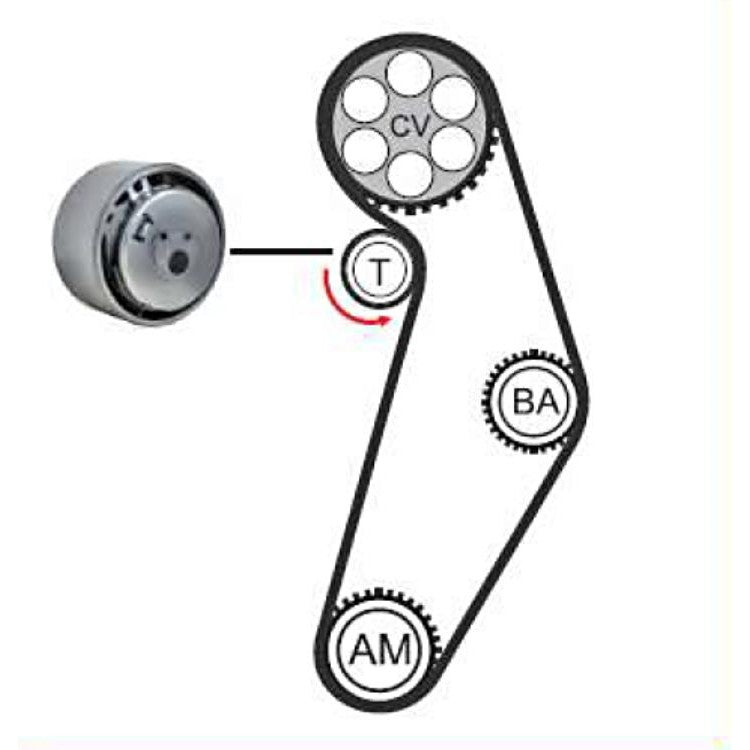 Kit Correia E Tensor - Magneti Marelli - KDMM9460 - (2)