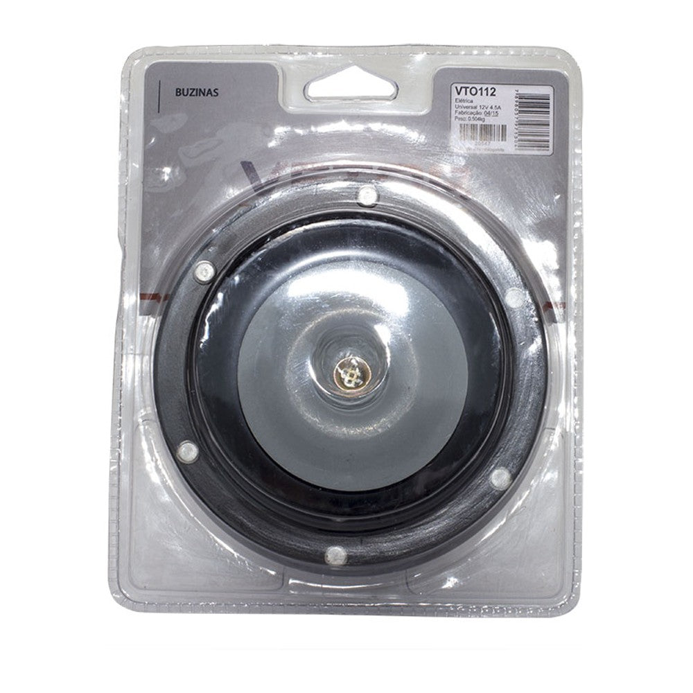 Buzina Bibi Grande 123mm 12V - Vetor - Vt112 - (1)