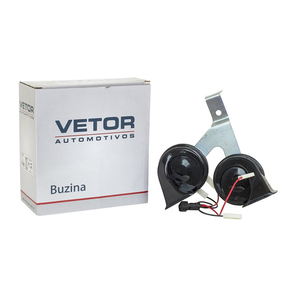 Buzina Caracol 12V - Vetor - Vt204 - (1)