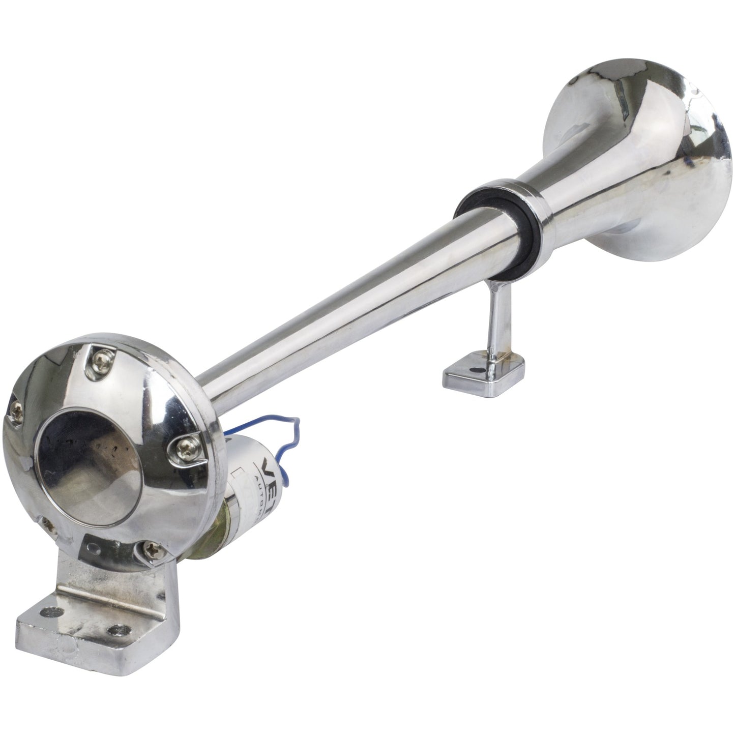 Buzina 1 Corneta Cromada 12V/24V - Vetor - Vt054 - (2)