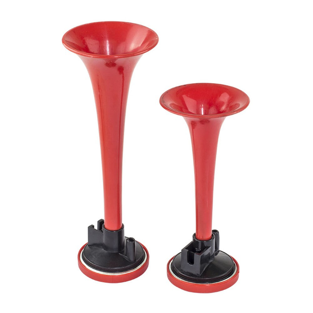 Buzina 2 Cornetas Vermelha 24V - Vetor - Vt041 - (9)