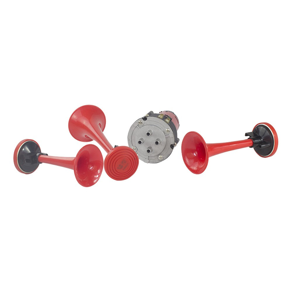 Buzina 3 Cornetas 12V - Vetor - Vt064 - (5)