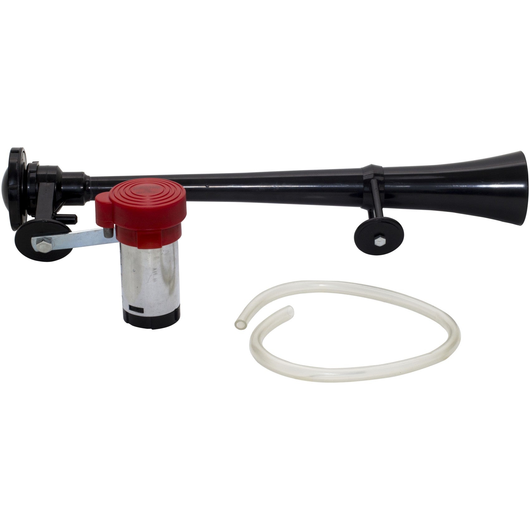 Buzina Grande para Carro Preta 12V - Vetor - Vt301P - (1)
