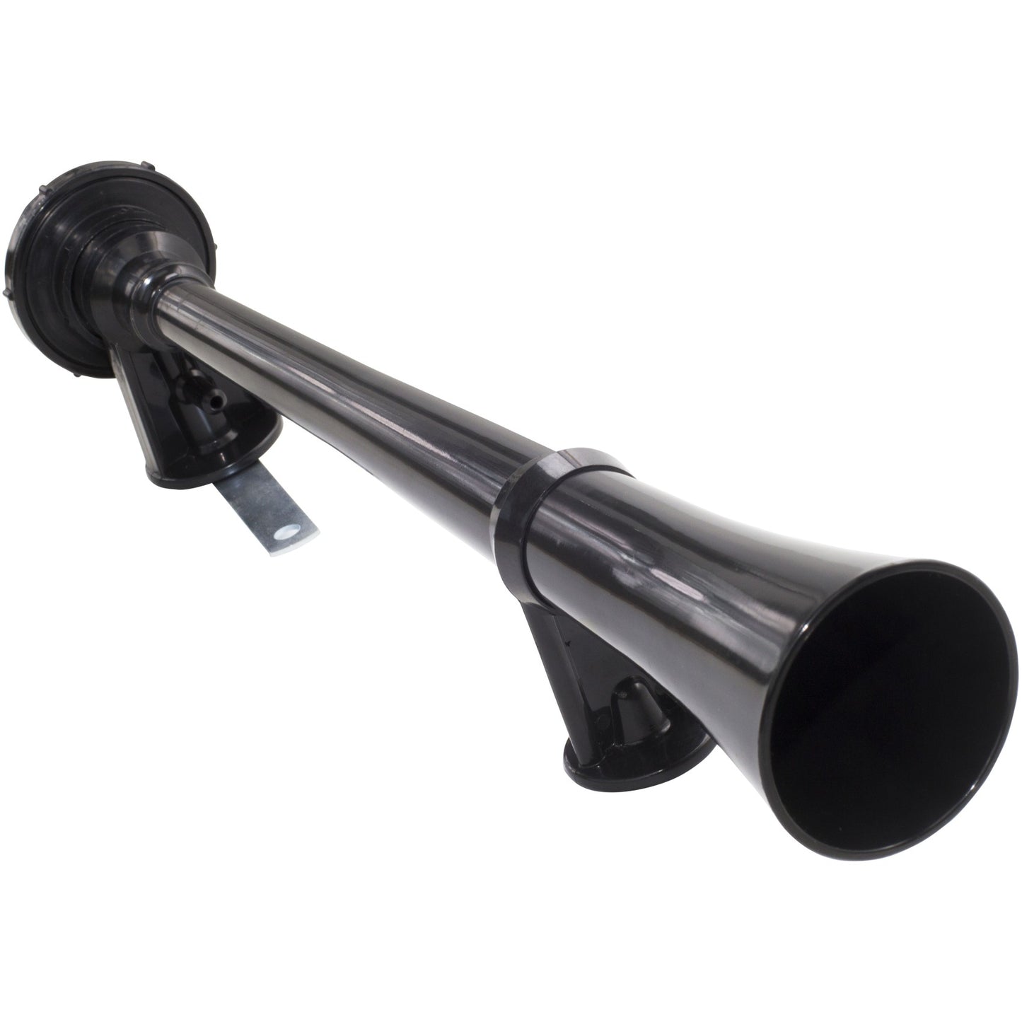 Buzina Grande para Carro Preta 12V - Vetor - Vt301P - (3)