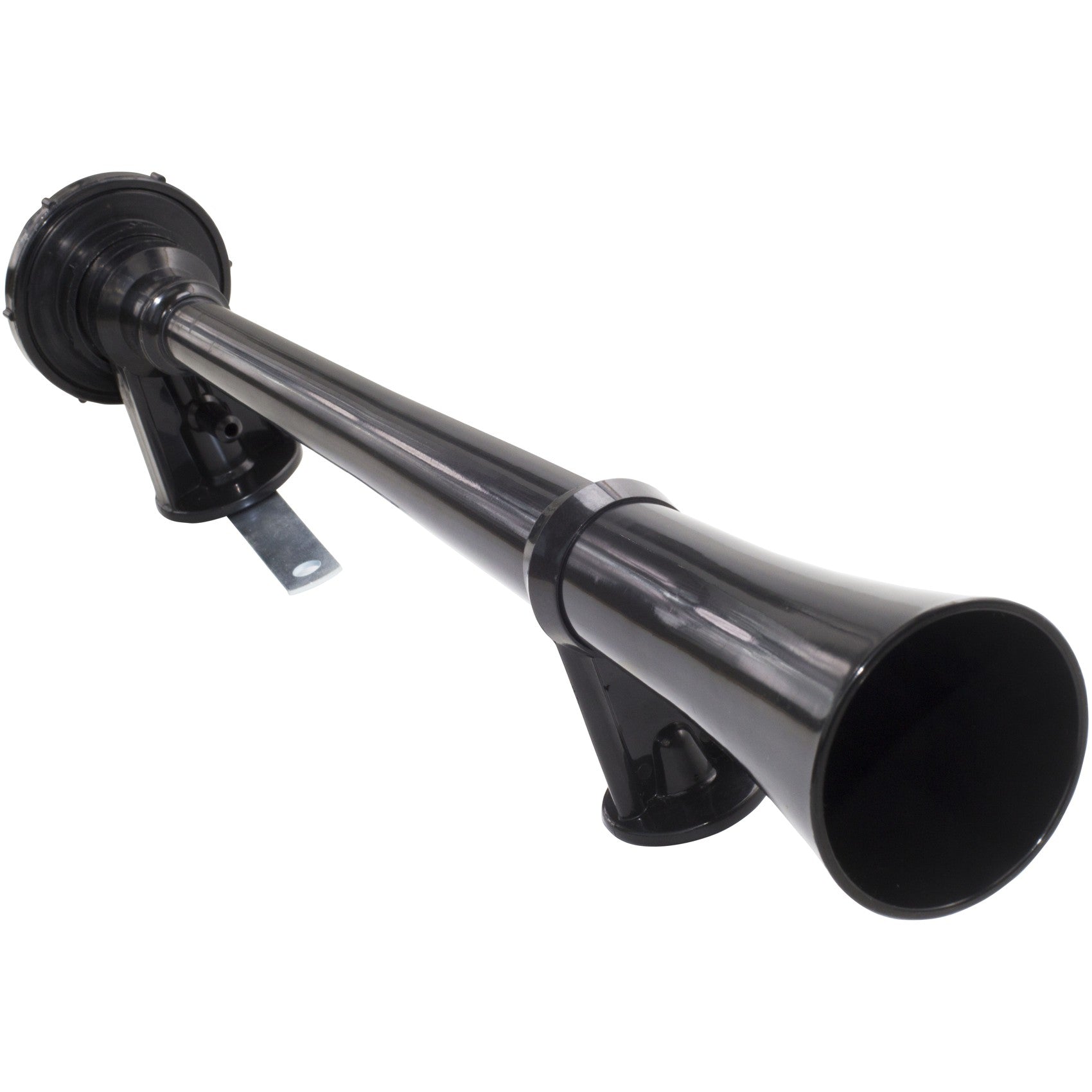 Buzina Grande para Carro Preta 12V - Vetor - Vt301P - (3)
