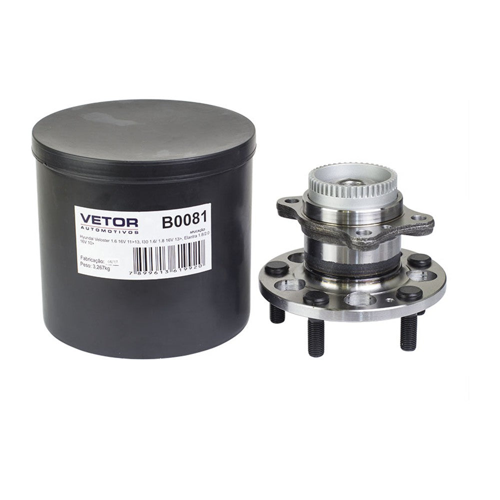Cubo de Roda Traseiro - Vetor - B0081 - (1)