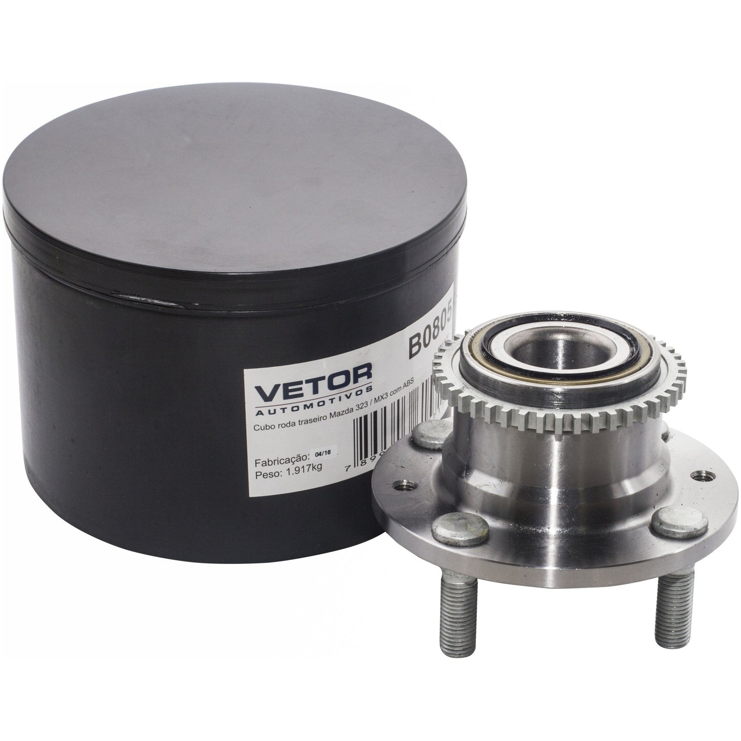 Cubo de Roda Traseiro - Vetor - B0805 - (1)