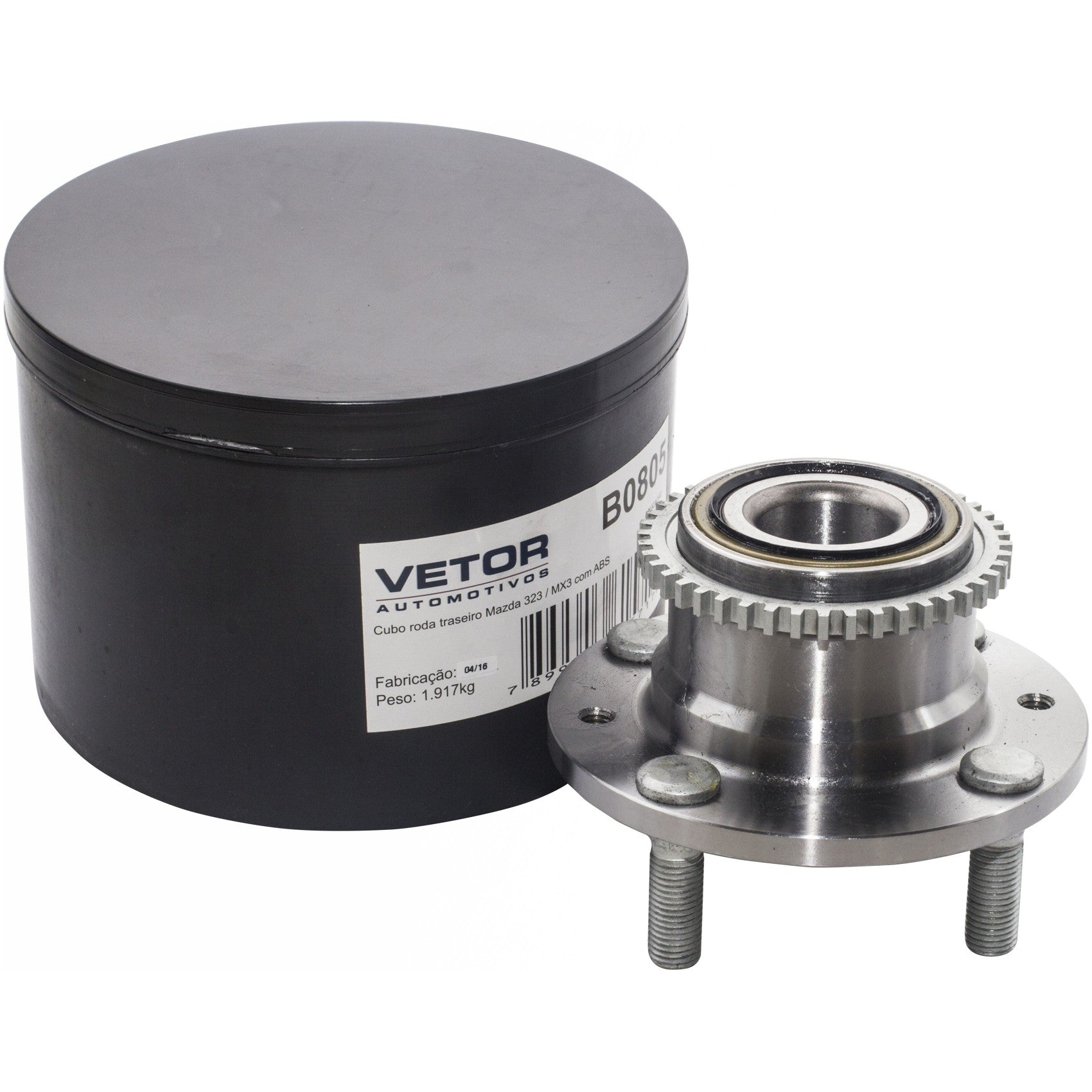Cubo de Roda Traseiro - Vetor - B0805 - (1)