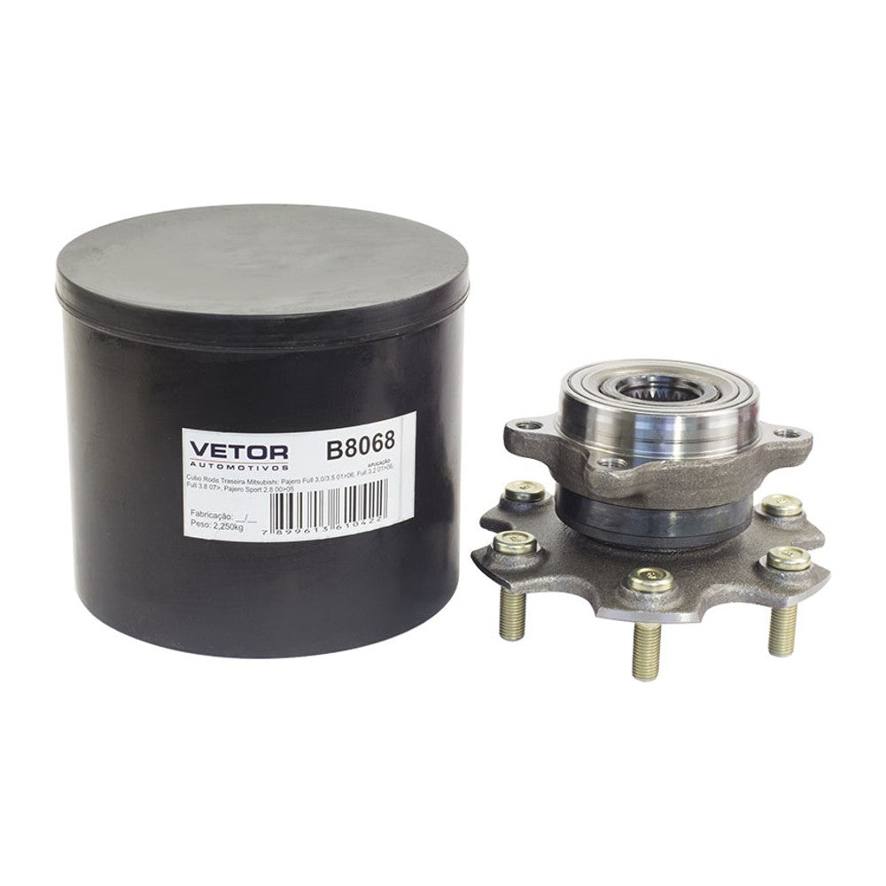 Cubo de Roda Traseiro - Vetor - B8068 - (1)