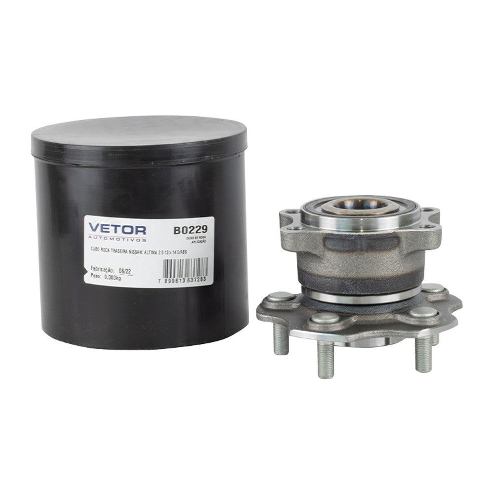 Cubo de Roda Traseiro - Vetor - B0229 - (1)