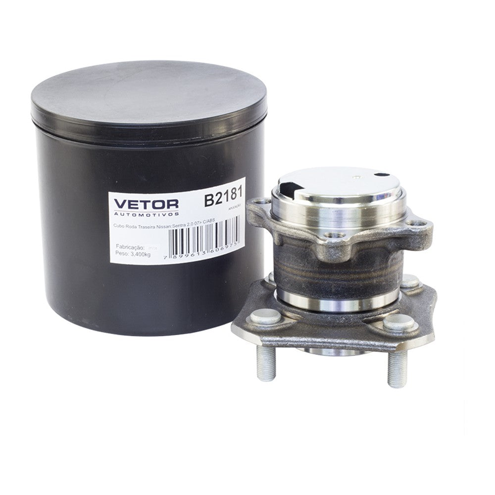 Cubo de Roda Traseiro - Vetor - B2181 - (1)