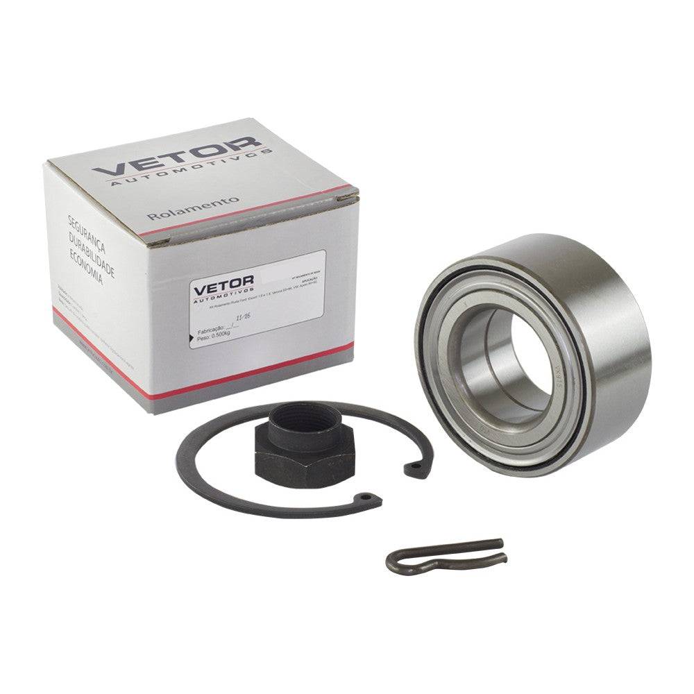 Kit Rolamento Roda Dianteira Direita ou Esquerda - Vetor - Vk0033Dp - (1)