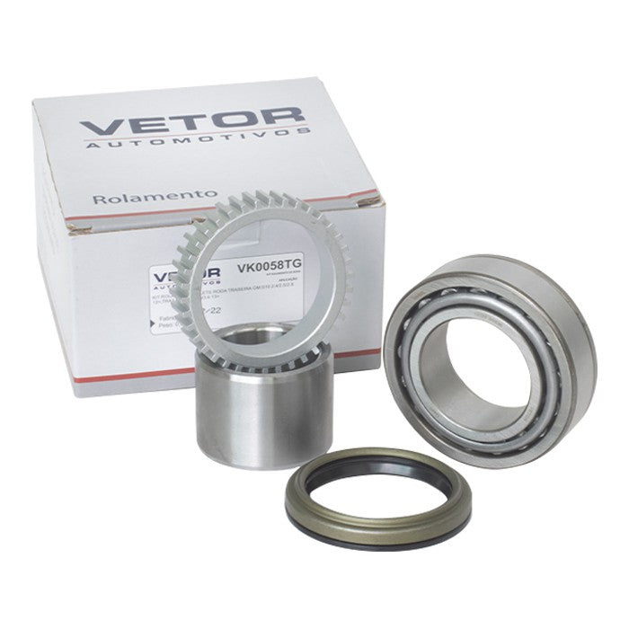 Kit Rolamento Direito ou Esquerdo Roda Traseira - Vetor - Vk0058Tg - (2)