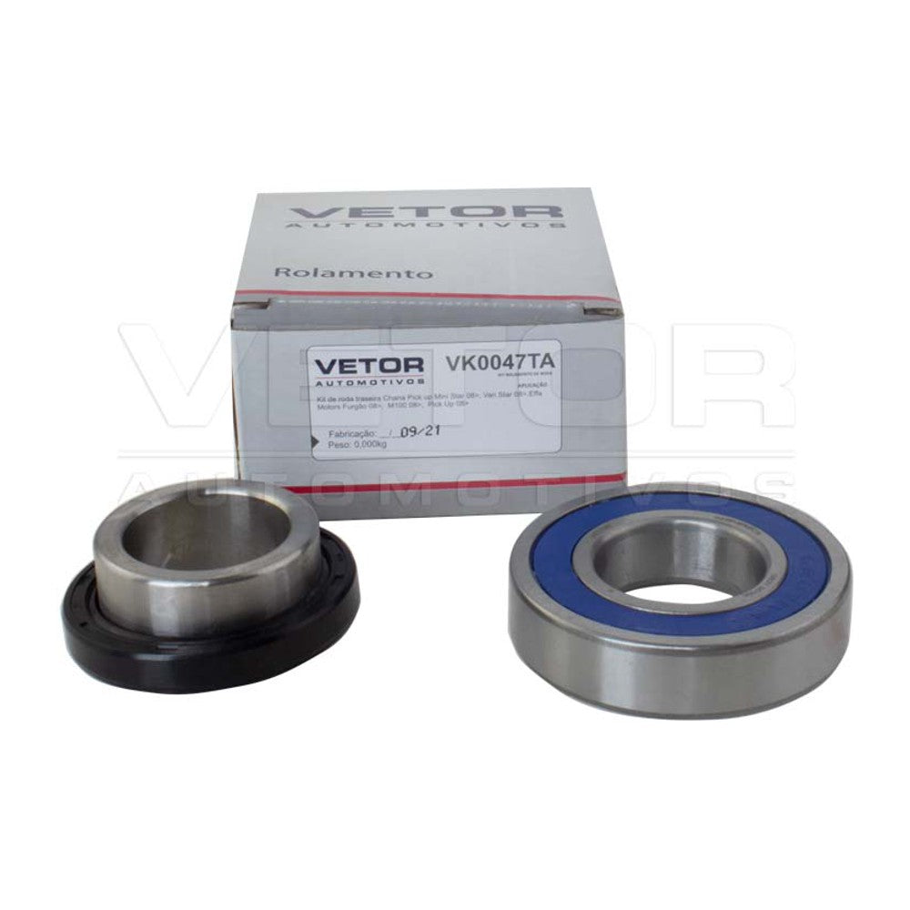 Kit Rolamento Roda Traseira Direita ou Esquerda - Vetor - Vk0047Ta - (1)