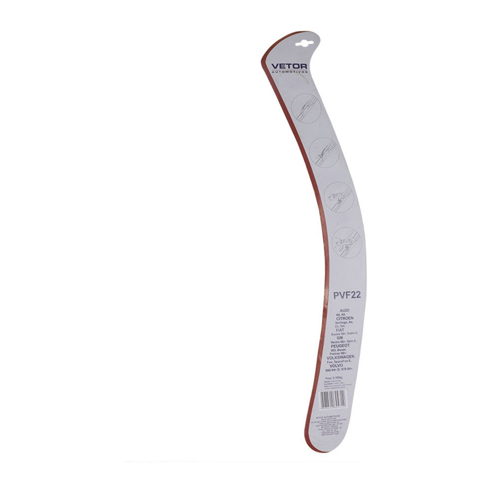 Palheta Dianteira ou Traseira Flex 22" - Vetor - Pvf22 - (2)