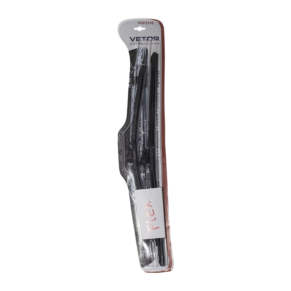 Par Palheta Flex Específica Dianteira 21" e 18" - Vetor - Pvf2118 - (1)
