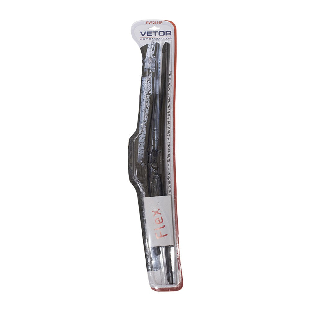 Par Palheta Flex Específica Dianteira 24" e 16" - Vetor - Pvf2416P - (2)