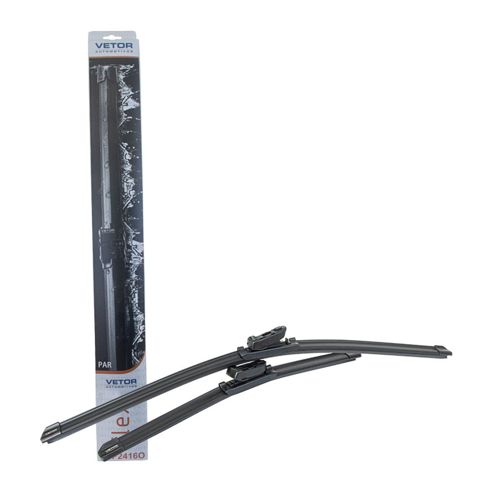 Par Palheta Flex Específica Dianteira 24" e 16" - Vetor - Pvf2416O - (1)