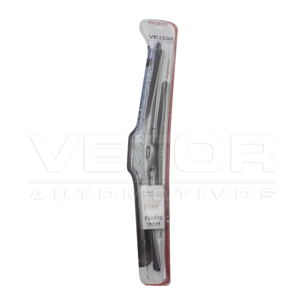 Par Palheta Flex Específica Dianteira 26" e 17" - Vetor - Pvf2617C - (3)
