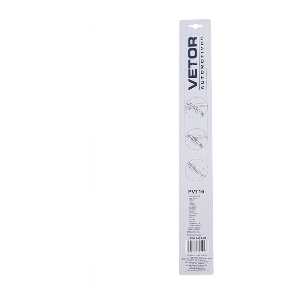 Palheta Top Line Dianteira ou Traseira 16" - Vetor - Pvt16 - (2)