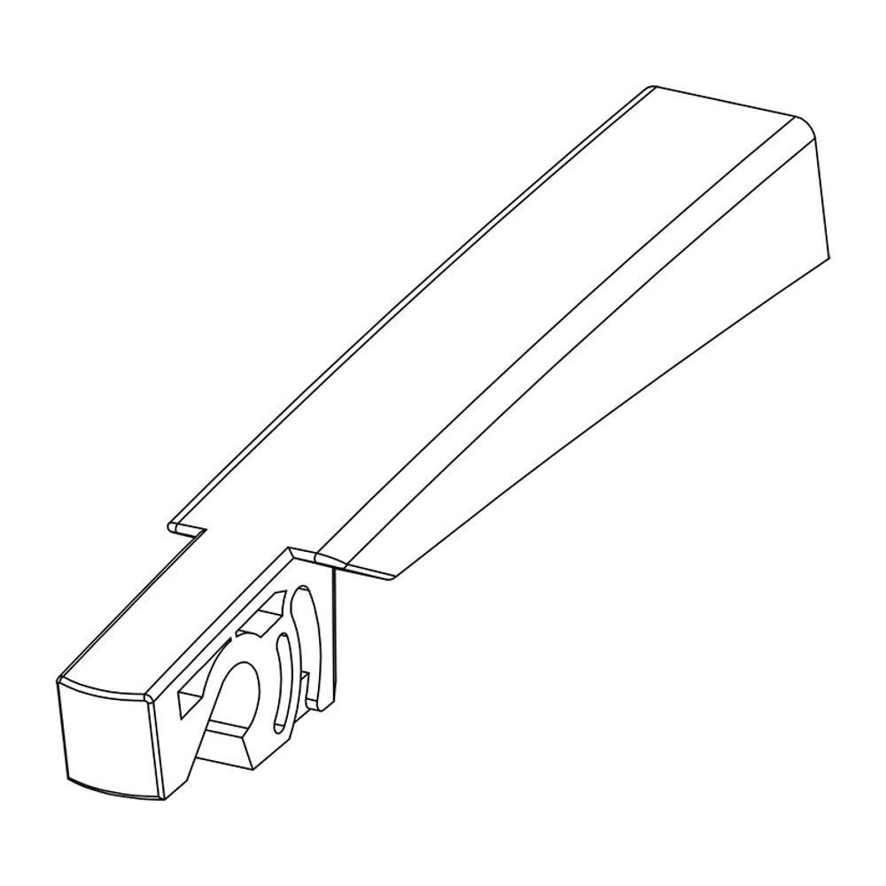 Palheta Top Line Traseira 12" - Vetor - Pvt12P - (3)