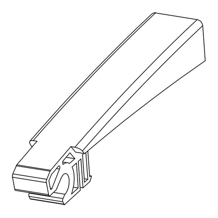 Palheta Top Line Traseira 12" - Vetor - Pvt12T - (2)