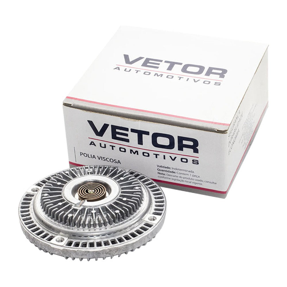 Polia da Embreagem Viscosa Eletroventilador - Vetor - Vpv005 - (1)
