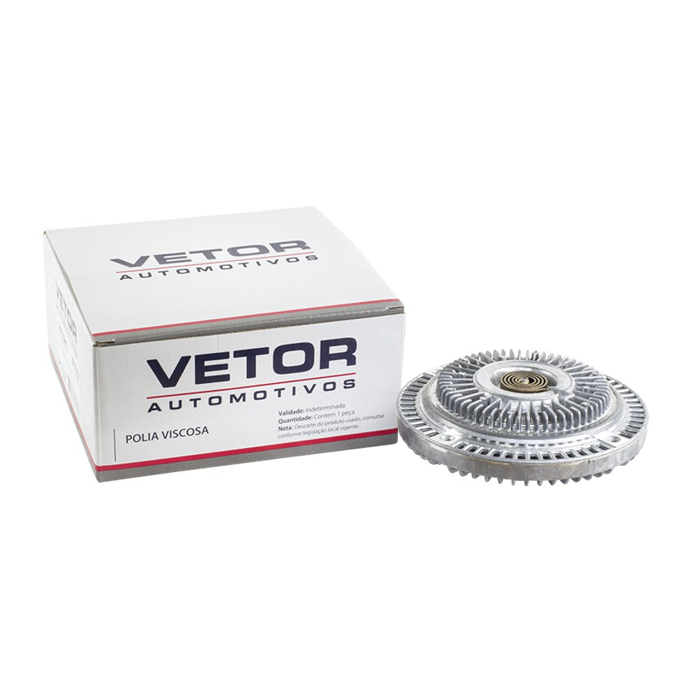 Polia da Embreagem Viscosa Eletroventilador - Vetor - Vpv010 - (1)