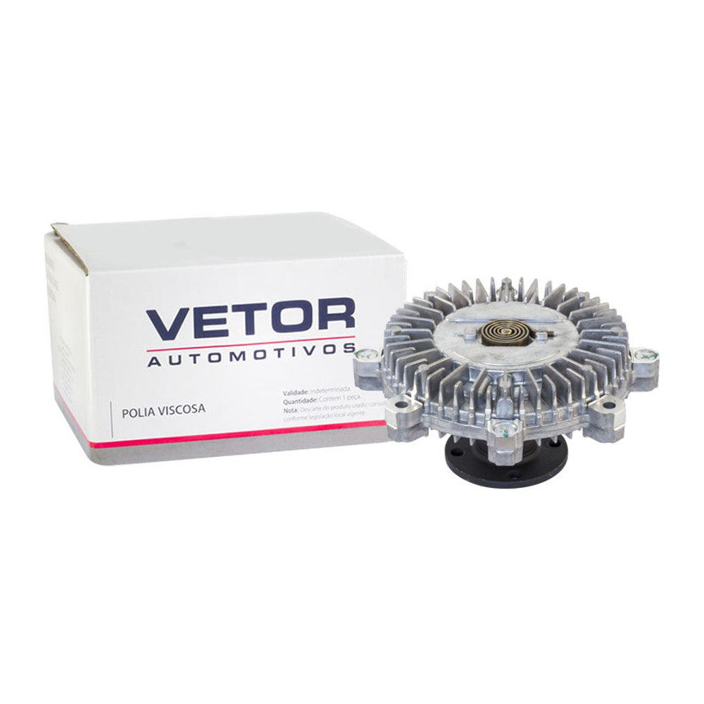 Polia da Embreagem Viscosa Eletroventilador - Vetor - Vpv048 - (1)