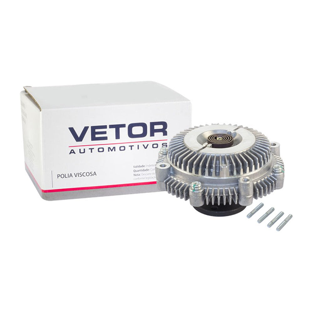 Polia da Embreagem Viscosa Eletroventilador - Vetor - Vpv056 - (1)