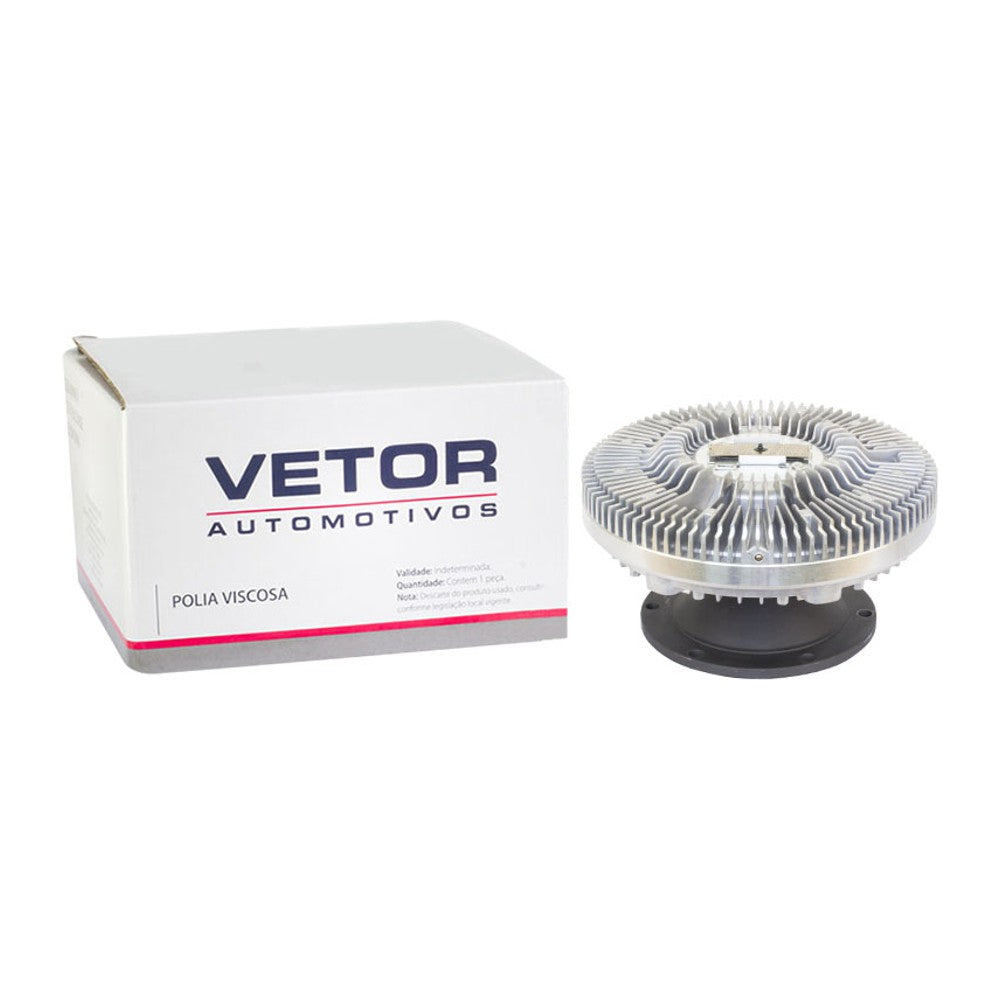 Polia da Embreagem Viscosa Eletroventilador - Vetor - Vpv035 - (1)