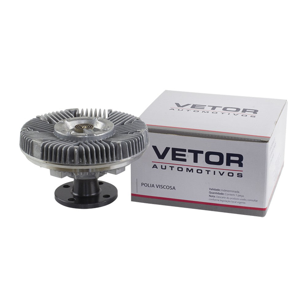 Polia da Embreagem Viscosa Eletroventilador - Vetor - Vpv014 - (1)