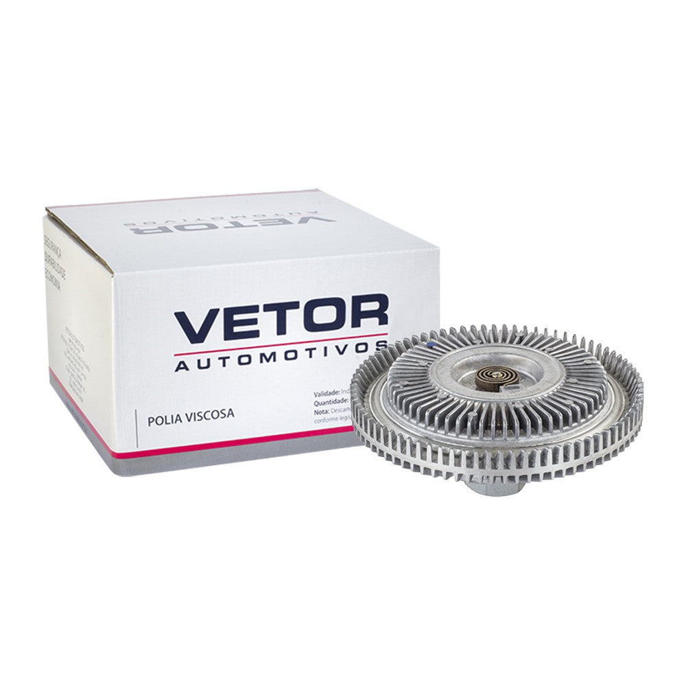 Polia da Embreagem Viscosa Eletroventilador - Vetor - Vpv017 - (1)