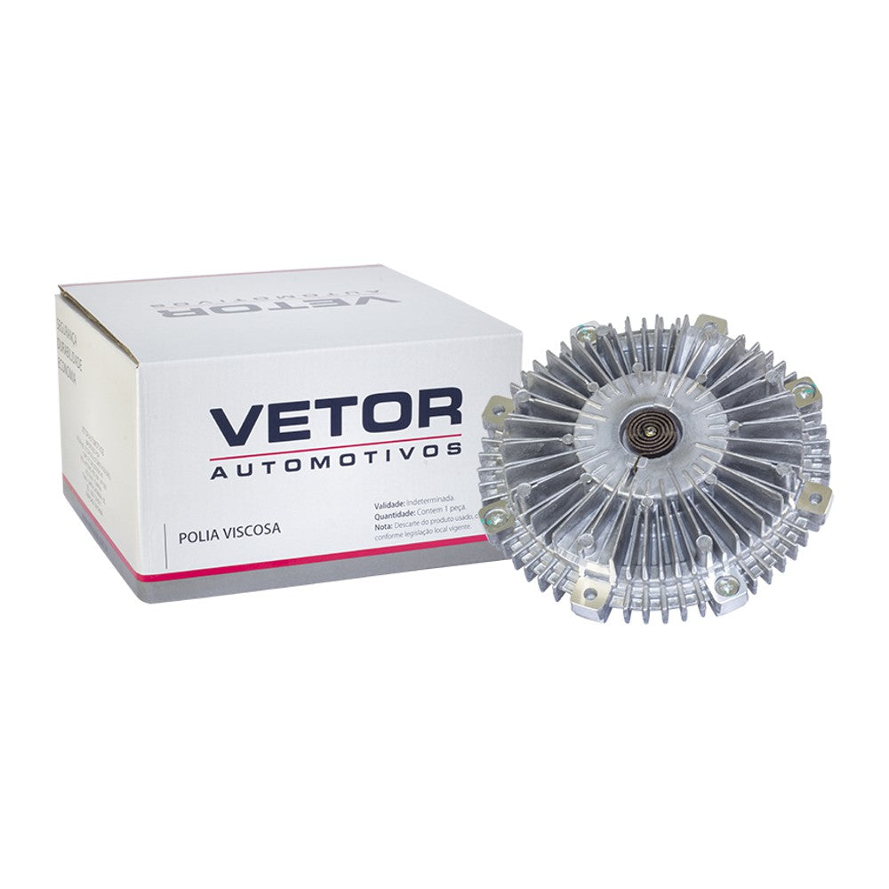 Polia da Embreagem Viscosa Eletroventilador - Vetor - Vpv039 - (1)