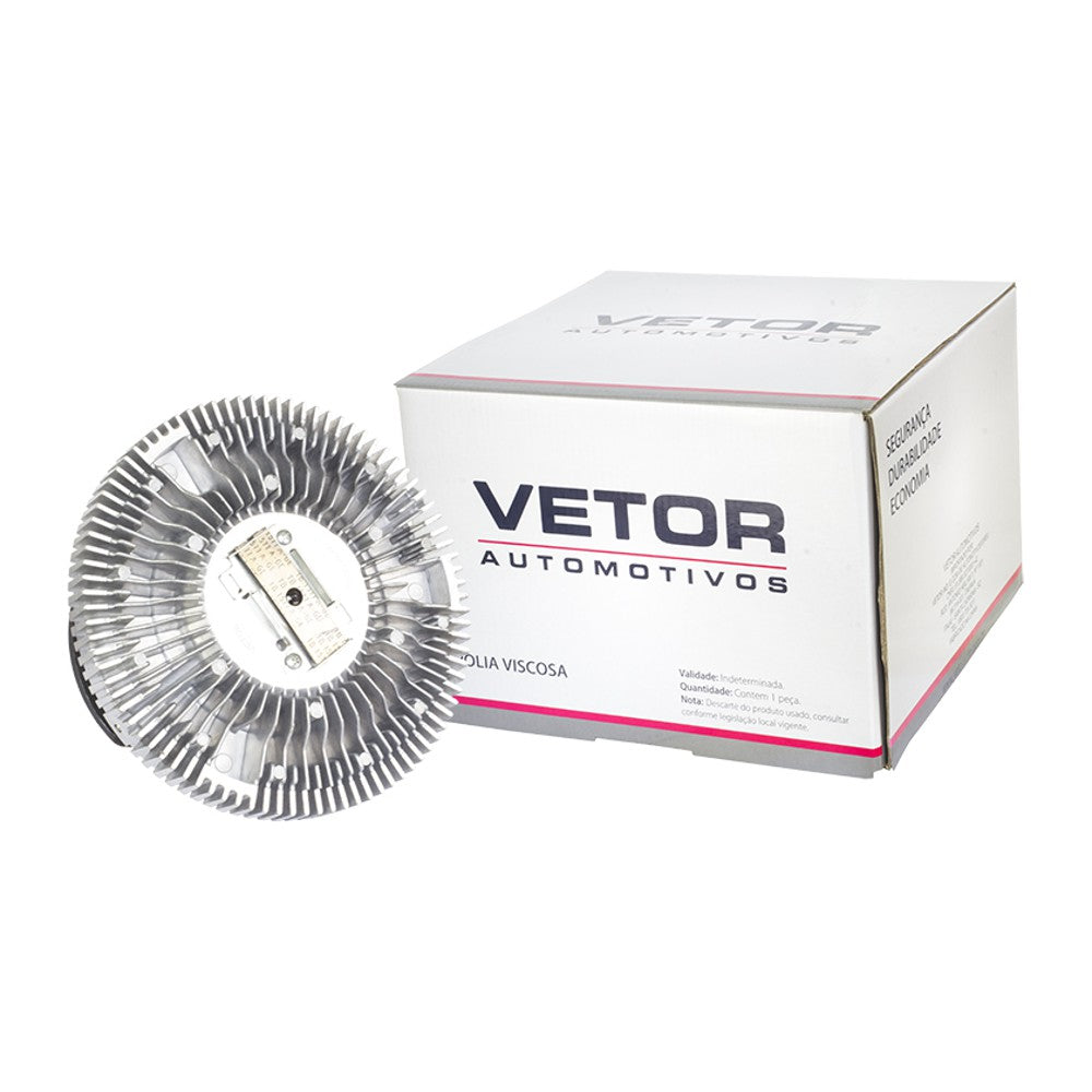 Polia da Embreagem Viscosa Eletroventilador - Vetor - Vpv028 - (1)