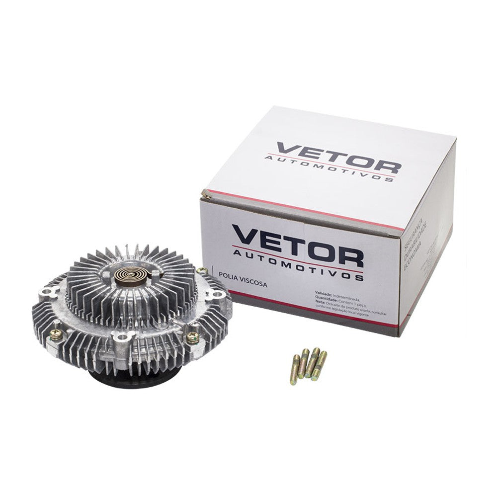 Polia da Embreagem Viscosa Eletroventilador - Vetor - Vpv002 - (1)