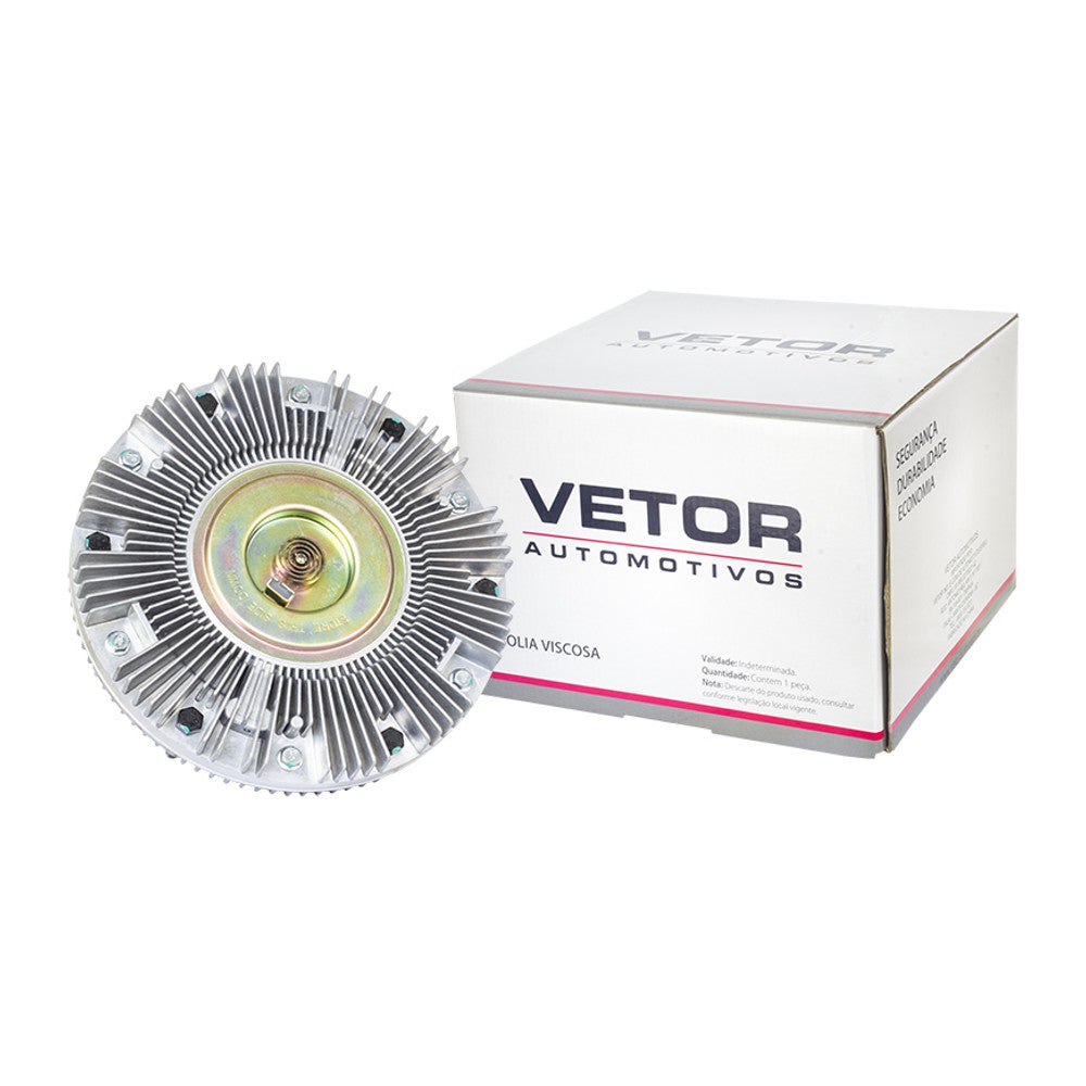 Polia da Embreagem Viscosa Eletroventilador - Vetor - Vpv032 - (1)