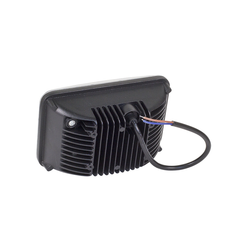 Kit Farol Auxiliar Retangular 15 LEDs 12V/24V 48W - Teslla - Tk1001B - (4)