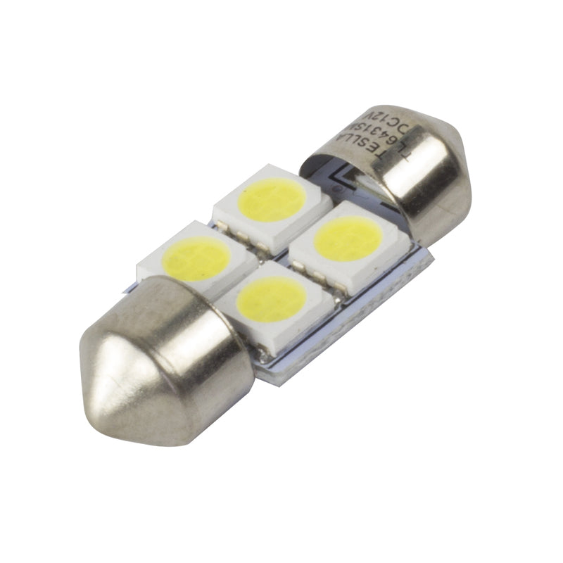 Par Lâmpada Super LED Ultra Branca 12V - Teslla - Tl6431Smd - (3)